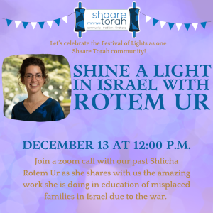 rotem hanukkah zoom call