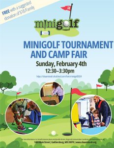 mini golf and camp fair